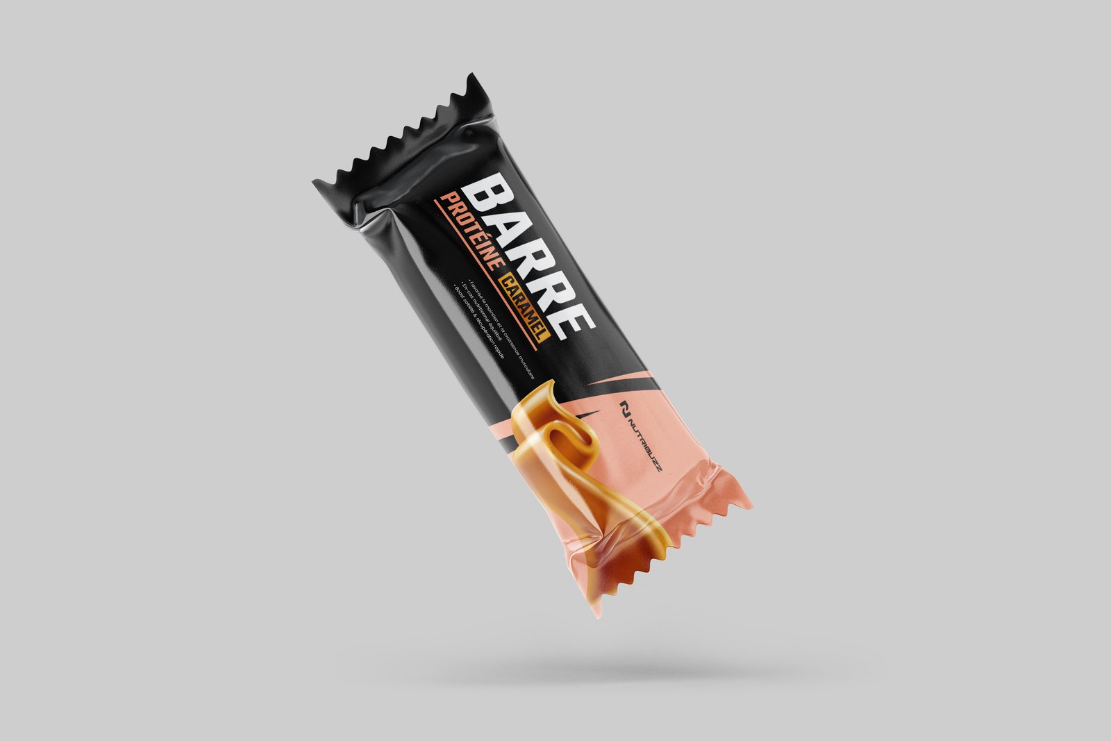 Barre de proteine premium Caramel paquet de 30 barres